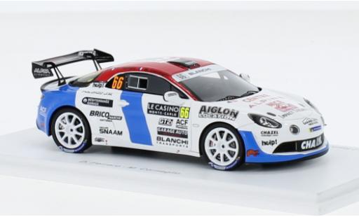 Miniature Alpine A110 1/43 Spark Rally RGT No.66 Chazel Technologie Course Rallye WM Rallye Monte Carlo 2023 1:43 Alpine A110 1/43 Spark Rally RGT No.66 Chazel Technologie Course Rallye WM Rallye Monte Carlo 2023 1:43 miniature