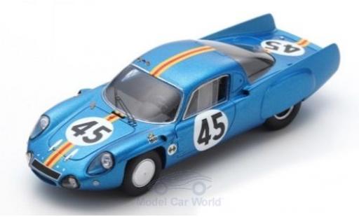Miniature Alpine A210 1/43 Spark No.45 24h Le Mans 1966 G.Verrier/R.Bouharde Alpine A210 1/43 Spark No.45 24h Le Mans 1966 G.Verrier/R.Bouharde miniature