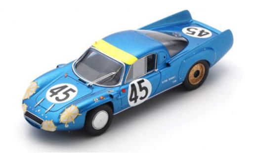 Miniature Alpine A210 1/43 Spark No.45 24h Le Mans 1967 J.Vinatier/M.Bianchi Alpine A210 1/43 Spark No.45 24h Le Mans 1967 J.Vinatier/M.Bianchi miniature