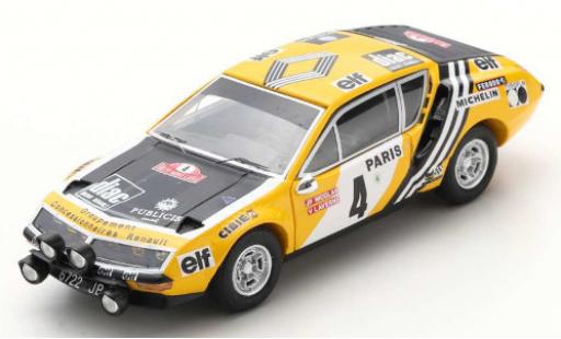 Miniature Alpine A310 1/43 Spark No.4 Rallye WM Rally Monte Carlo 1976 J-P.Nicolas/V.Laverne Alpine A310 1/43 Spark No.4 Rallye WM Rally Monte Carlo 1976 J-P.Nicolas/V.Laverne miniature