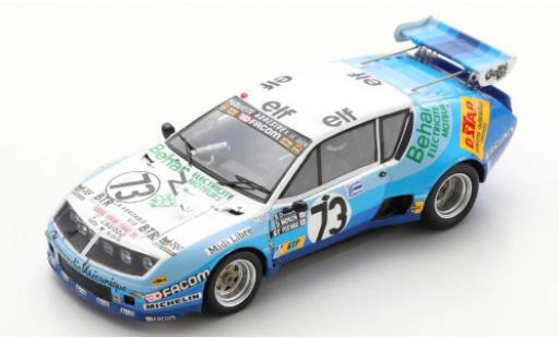 Miniature Alpine A310 1/43 Spark Renault No.73 Test Le Mans 1978 D.Morin/G.de Saint Pierre Alpine A310 1/43 Spark Renault No.73 Test Le Mans 1978 D.Morin/G.de Saint Pierre miniature