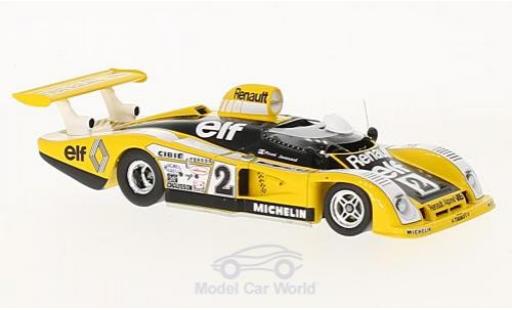 Miniature Alpine A442 1/43 Spark Renault No.2 Renault Sport 24h Le Mans 1978 D.Pironi/J.P.Jaussaud Alpine A442 1/43 Spark Renault No.2 Renault Sport 24h Le Mans 1978 D.Pironi/J.P.Jaussaud miniature