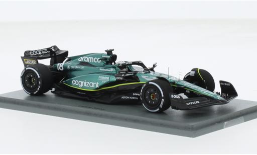 Miniature Aston Martin AMR2 1/43 Spark 3 No.18 Aramco Cognizant F1 Team Cognizant Formel 1 GP Kanada 2023 1:43 Aston Martin AMR2 1/43 Spark 3 No.18 Aramco Cognizant F1 Team Cognizant Formel 1 GP Kanada 2023 1:43 miniature