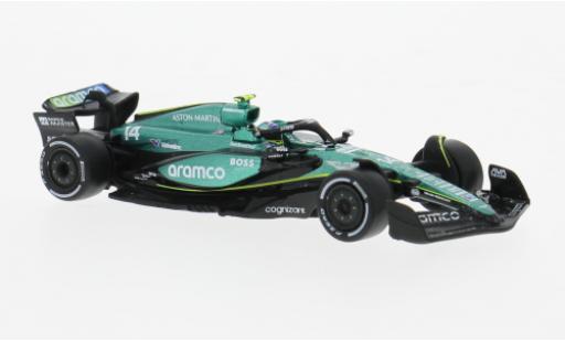 Miniature Aston Martin AMR2 1/64 Spark 4 No.14 Aramco F1 Team Aramco Formel 1 2024 1:64 Aston Martin AMR2 1/64 Spark 4 No.14 Aramco F1 Team Aramco Formel 1 2024 1:64 miniature