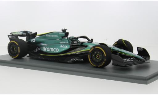 Miniature Aston Martin AMR2 1/18 Spark 4 No.18 Aramco F1 Team Aramco Formel 1 2024 1:18 Aston Martin AMR2 1/18 Spark 4 No.18 Aramco F1 Team Aramco Formel 1 2024 1:18 miniature
