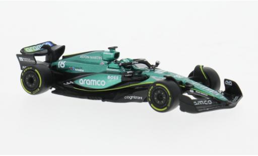 Miniature Aston Martin AMR2 1/64 Spark 4 No.18 Aramco F1 Team Aramco Formel 1 2024 1:64 Aston Martin AMR2 1/64 Spark 4 No.18 Aramco F1 Team Aramco Formel 1 2024 1:64 miniature