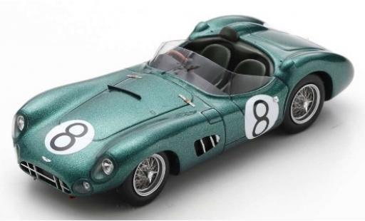 Miniature Aston Martin DBR1 1/43 Spark RHD No.8 Major Ian B. Baillie 24h Le Mans 1960 I.Baillie/J.Fairman Aston Martin DBR1 1/43 Spark RHD No.8 Major Ian B. Baillie 24h Le Mans 1960 I.Baillie/J.Fairman miniature