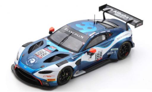 Miniature Aston Martin Vantage 1/43 Spark AMR GT3 No.188 Garage 59 24h Spa 2019 A.West/C.Harris/C.Goodwin/R.Gunn Aston Martin Vantage 1/43 Spark AMR GT3 No.188 Garage 59 24h Spa 2019 A.West/C.Harris/C.Goodwin/R.Gunn miniature