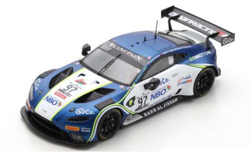Miniature Aston Martin Vantage 1/43 Spark AMR GT3 No.97 Oman Racing with TF-Sport 24h Spa 2019 S.Yoluc/A.Al Harthy/C.Eastwood/N.Thiim Aston Martin Vantage 1/43 Spark AMR GT3 No.97 Oman Racing with TF-Sport 24h Spa 2019 S.Yoluc/A.Al Harthy/C.Eastwood/N.Thiim miniature