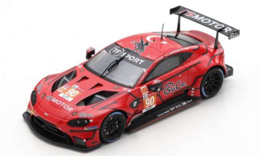 Miniature Aston Martin Vantage 1/18 Spark AMR No.90 TF Sport 24h Le Mans 2020 J.Adam/C.Eastwood/S.Yoluc Aston Martin Vantage 1/18 Spark AMR No.90 TF Sport 24h Le Mans 2020 J.Adam/C.Eastwood/S.Yoluc miniature