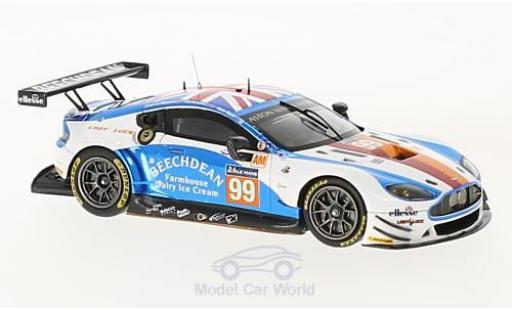 Miniature Aston Martin Vantage 1/43 Spark GTE No.99 Beechdean AMR 24h Le Mans 2017 A.Howard/R.Gunn/O.Bryant Aston Martin Vantage 1/43 Spark GTE No.99 Beechdean AMR 24h Le Mans 2017 A.Howard/R.Gunn/O.Bryant miniature