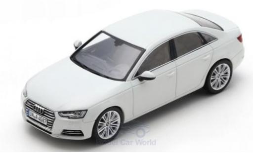 Audi A4 1/43 Spark blanche 2016 miniature