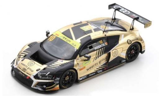 Miniature Audi R8 1/43 Spark LMS GT3 No.10 Team WRT Weerts Group Fia GT World Cup Macau 2019 C.Weerts Audi R8 1/43 Spark LMS GT3 No.10 Team WRT Weerts Group Fia GT World Cup Macau 2019 C.Weerts miniature