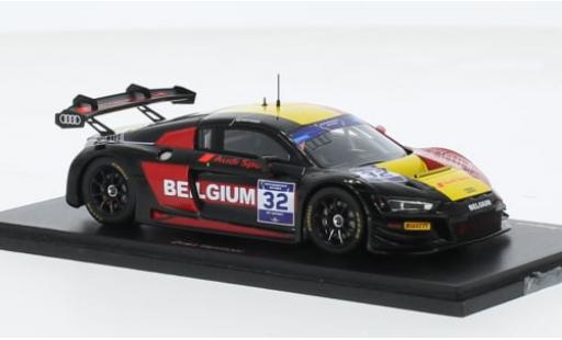 Audi R8 1/43 Spark LMS GT3 No.32 Team Belgium FIA Motorsport Games GT Sprint Cup Paul Ricard 2022 1:43 miniature