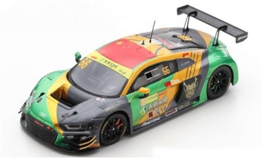 Miniature Audi R8 1/43 Spark LMS GT3 No.66 Sport Asia Team TSRT Fia GT World Cup Macau 2019 W.Chen Audi R8 1/43 Spark LMS GT3 No.66 Sport Asia Team TSRT Fia GT World Cup Macau 2019 W.Chen miniature