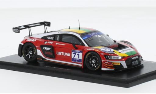 Audi R8 1/43 Spark LMS GT3 No.71 Team Lithuania FIA Motorsport Games GT Sprint Cup Paul Ricard 2022 1:43 miniature
