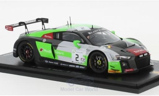Miniature Audi R8 1/43 Spark LMS No.2 Sport Team WRT 24h Spa 2018 R.Rast/N.Müller/R.Frijns Audi R8 1/43 Spark LMS No.2 Sport Team WRT 24h Spa 2018 R.Rast/N.Müller/R.Frijns miniature