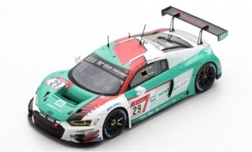 Miniature Audi R8 1/43 Spark LMS No.29 Sport Team Land MontaPlast 24h Nürburgring 2019 C.Mies/R.Rast/K.van le Linde/C.Haase Audi R8 1/43 Spark LMS No.29 Sport Team Land MontaPlast 24h Nürburgring 2019 C.Mies/R.Rast/K.van le Linde/C.Haase miniature