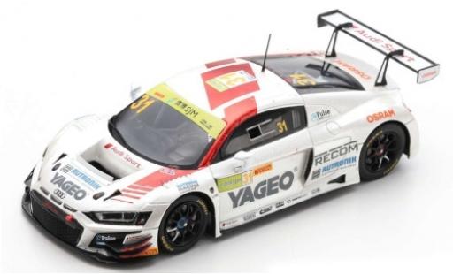 Miniature Audi R8 1/43 Spark LMS No.31 Sport Team Rutronik Yageo Fia GT World Cup Macau 2019 K.van le Linde Audi R8 1/43 Spark LMS No.31 Sport Team Rutronik Yageo Fia GT World Cup Macau 2019 K.van le Linde miniature