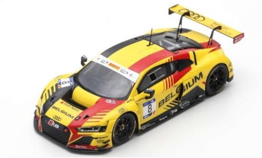 Miniature Audi R8 1/43 Spark LMS No.8 Belgian Club Team WRT FIA GT Nations Cup Bahrain 2018 Team Belgium M.Den Tandt/C.Weerts Audi R8 1/43 Spark LMS No.8 Belgian Club Team WRT FIA GT Nations Cup Bahrain 2018 Team Belgium M.Den Tandt/C.Weerts miniature