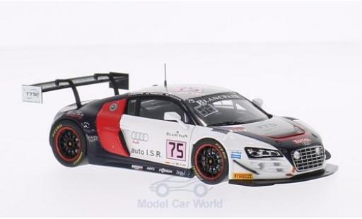 Miniature Audi R8 1/43 Spark LMS Ultra No.75 ISR 24h Spa 2014 M.Basseng/F.Hamprecht/F.Salaquarda Audi R8 1/43 Spark LMS Ultra No.75 ISR 24h Spa 2014 M.Basseng/F.Hamprecht/F.Salaquarda miniature