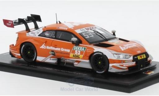 Miniature Audi RS5 DTM 1/43 Spark RS 5 DTM No.53 Sport Team Rosberg Hoffmann Group DTM Hockenheim 2018 J.Green Audi RS5 DTM 1/43 Spark RS 5 DTM No.53 Sport Team Rosberg Hoffmann Group DTM Hockenheim 2018 J.Green miniature