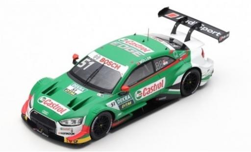 Miniature Audi RS5 1/43 Spark RS 5 No.51 Sport Team Abt Sportsline Castrol DTM 2019 N.Müller Audi RS5 1/43 Spark RS 5 No.51 Sport Team Abt Sportsline Castrol DTM 2019 N.Müller miniature