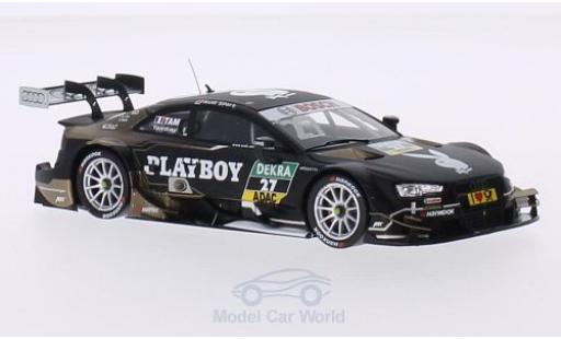 Miniature Audi RS5 DTM 1/43 Spark DTM No.27 Sport Team Abt Sportsline Playboy DTM 2015 A.Tambay Audi RS5 DTM 1/43 Spark DTM No.27 Sport Team Abt Sportsline Playboy DTM 2015 A.Tambay miniature