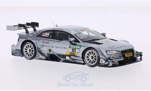 Miniature Audi RS5 DTM 1/43 Spark DTM No.51 Sport Team Rosberg Financial Services DTM 2015 N.Müller Audi RS5 DTM 1/43 Spark DTM No.51 Sport Team Rosberg Financial Services DTM 2015 N.Müller miniature