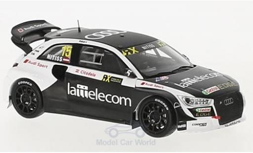 Miniature Audi S1 1/43 Spark EKS RX quattro No.15 Rallye-Cross Rallye Portugal 2017 R.Nitiss Audi S1 1/43 Spark EKS RX quattro No.15 Rallye-Cross Rallye Portugal 2017 R.Nitiss miniature