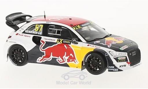 Miniature Audi S1 1/43 Spark EKS RX quattro No.57 Rallye-Cross Hockenheim 2017 T.Heikkinen Audi S1 1/43 Spark EKS RX quattro No.57 Rallye-Cross Hockenheim 2017 T.Heikkinen miniature