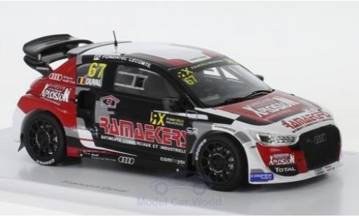 Miniature Audi S1 1/43 Spark RX quattro No.67 Team Comtoyou RX World RX Belgien 2018 F.Duval Audi S1 1/43 Spark RX quattro No.67 Team Comtoyou RX World RX Belgien 2018 F.Duval miniature