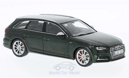 Miniature Audi S4 1/43 Spark Avant metallise verte 2016 Audi S4 1/43 Spark Avant metallise verte 2016 miniature