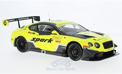 Miniature Bentley Continental T 1/18 Spark GT3 RHD No.10 Absolute Racing GT Cup Macau 2016 A.Fong Bentley Continental T 1/18 Spark GT3 RHD No.10 Absolute Racing GT Cup Macau 2016 A.Fong miniature
