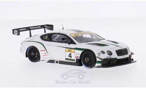 Miniature Bentley Continental T 1/43 Spark GT3 RHD No.4 Absolute Racing GT Cup GP Macau 2014 J-K.Vernay Bentley Continental T 1/43 Spark GT3 RHD No.4 Absolute Racing GT Cup GP Macau 2014 J-K.Vernay miniature