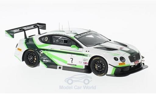 Miniature Bentley Continental T 1/43 Spark GT3 RHD No.7 Team M-Sport 24h Spa 2016 G.Smith/V.Abril/S.Kane Bentley Continental T 1/43 Spark GT3 RHD No.7 Team M-Sport 24h Spa 2016 G.Smith/V.Abril/S.Kane miniature