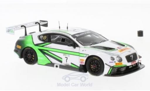 Miniature Bentley Continental T 1/43 Spark GT3 RHD No.7 Team M-Sport 24h Spa 2017 G.Smith/O.Jarvis/S.Kane Bentley Continental T 1/43 Spark GT3 RHD No.7 Team M-Sport 24h Spa 2017 G.Smith/O.Jarvis/S.Kane miniature