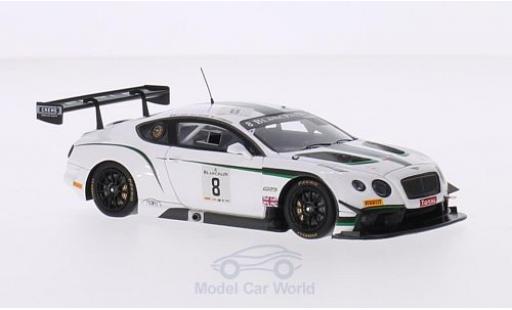 Miniature Bentley Continental T 1/43 Spark GT3 RHD No.8 M-Sport 24h Spa 2014 A.Leclerc/J.D Ambrosio/D.Tappy Bentley Continental T 1/43 Spark GT3 RHD No.8 M-Sport 24h Spa 2014 A.Leclerc/J.D Ambrosio/D.Tappy miniature