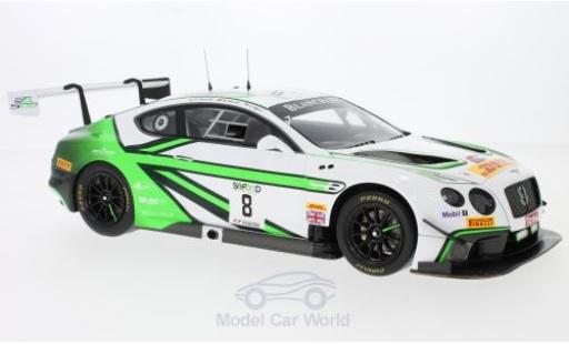 Miniature Bentley Continental T 1/18 Spark GT3 RHD No.8 Team M-Sport 24h Spa 2017 M.Soulet/V.Abril/A.Soucek Bentley Continental T 1/18 Spark GT3 RHD No.8 Team M-Sport 24h Spa 2017 M.Soulet/V.Abril/A.Soucek miniature
