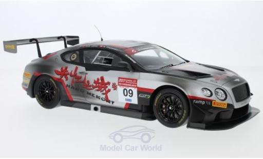 Miniature Bentley Continental T 1/18 Spark GT3 RHD No.9 Hard Memory Team Absolute GP China 2017 P.Geng/A.Imperatori Bentley Continental T 1/18 Spark GT3 RHD No.9 Hard Memory Team Absolute GP China 2017 P.Geng/A.Imperatori miniature