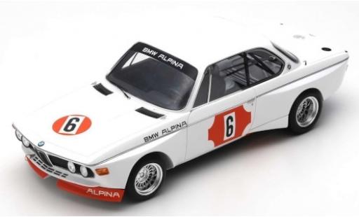 Miniature Bmw 3.0 1/18 Spark CSL (E9) No.6 Alpina 4h Monza 1973 N.Lauda/B.Muir Bmw 3.0 1/18 Spark CSL (E9) No.6 Alpina 4h Monza 1973 N.Lauda/B.Muir miniature
