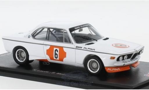 Bmw 3.0 1/43 Spark CSL No.6 4h Monza 1973 N.Lauda/B.Muir miniature