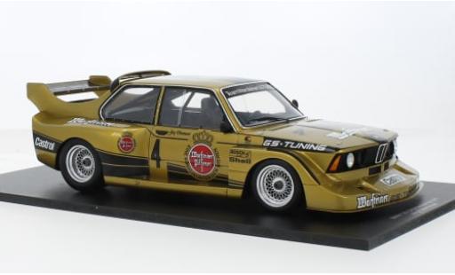 Bmw 320 1/18 Spark Gr.5 No.4 GS Tuning Warsteiner DRM Norisring 1977 1:18 miniature
