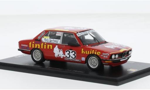 Bmw 530 1/43 Spark i No.33 Plastic Bertrand Racing 24h Spa 1980 1:43 miniature