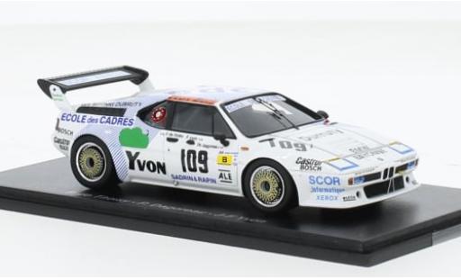 Bmw M1 1/43 Spark No.109 24h Le Mans 1984 1:43 miniature