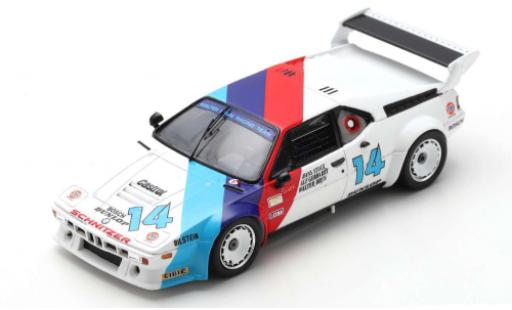 Bmw M1 1/43 Spark No.14 24h Daytona 1981 H-J.Stuck/W.Brun/A.Gebhardt miniature
