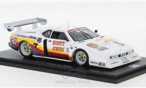 Bmw M1 1/43 Spark No.3 Ocean Motors 24h Daytona 1980 J.Busby/B.Jenner/R.Knoop miniature