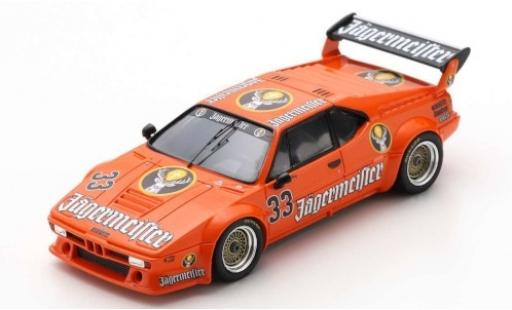Bmw M1 1/43 Spark No.33 Jägermeister Norisring 1982 K.König miniature