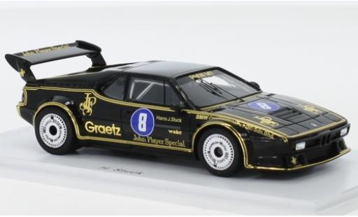 Bmw M1 1/43 Spark No.8 John Player Special Gr.5 Shah Alam 1983 H-J.Stuck miniature