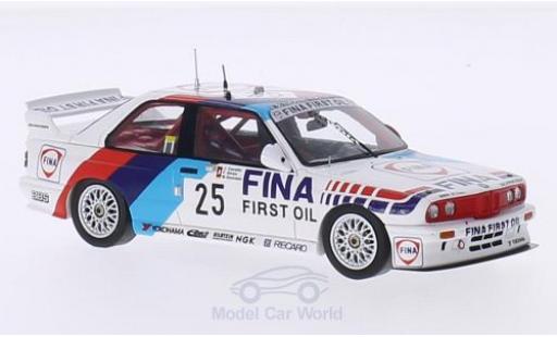 Bmw M3 E30 1/43 Spark (E30) No.25 M Team Schnitzer Fina 24h Spa 1990 J.Cecotto/F.Giroix/M.Oestreich miniature